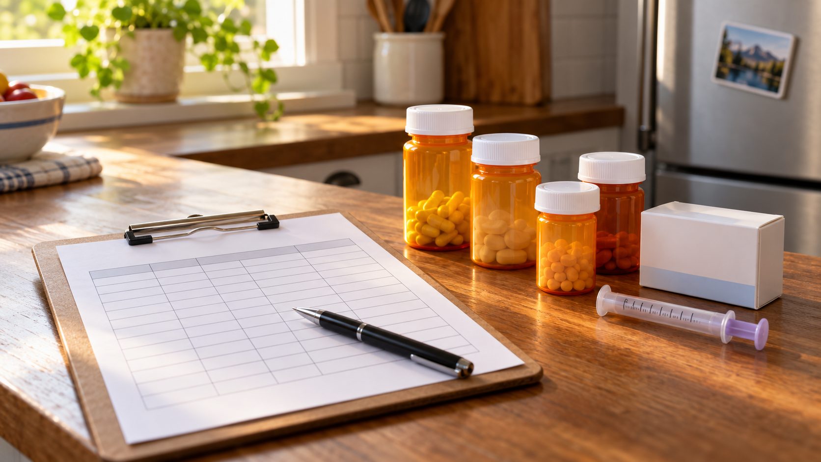 Medication List Template for the Whole Family (Free Printable)