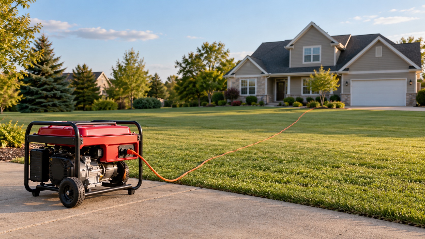 How Far Should a Generator Be From the House?