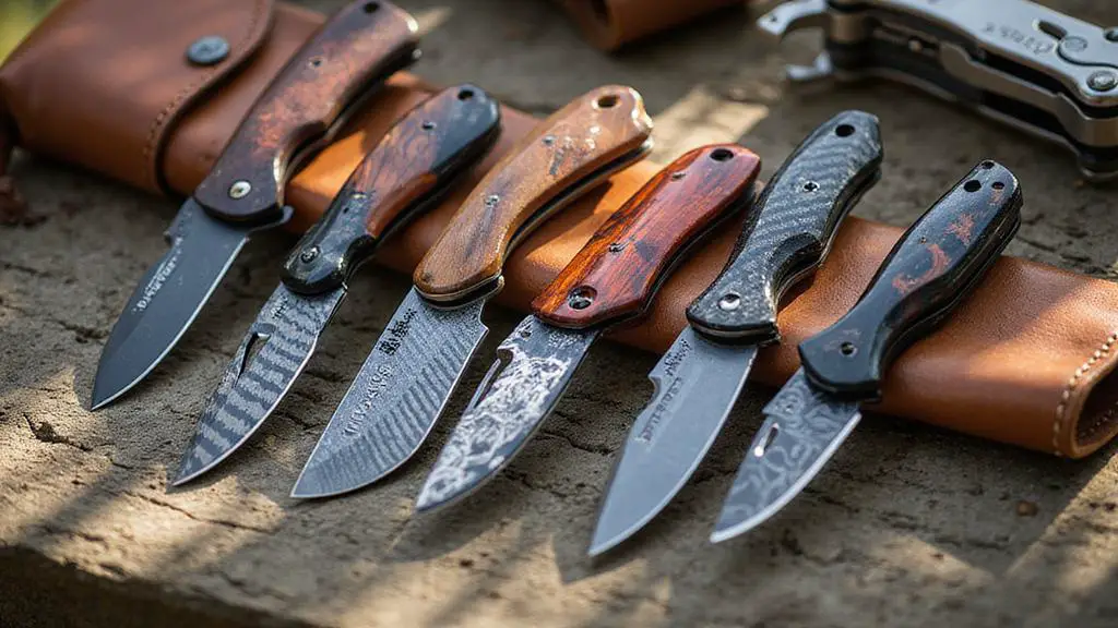 line of pocket knives