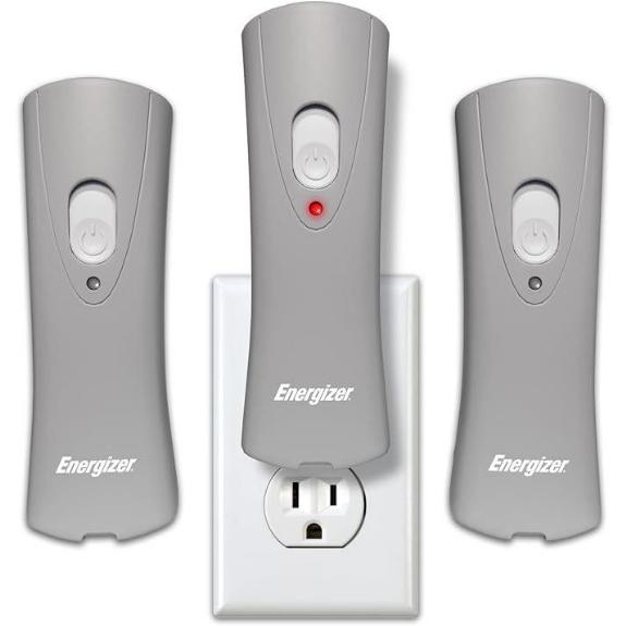 Energizer Auto-On LED Rechargeable Flashlights (3-Pack)