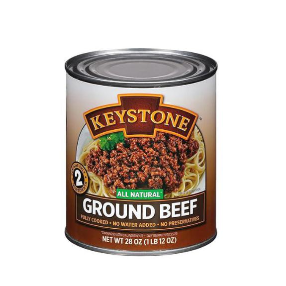 Keystone Meats All Natural Ground Beef 28oz