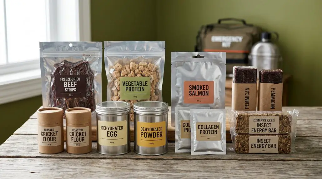 high protein emergency supplies
