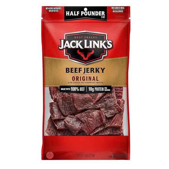 Jack Link's Beef Jerky Half Pounder - Original (8 oz)