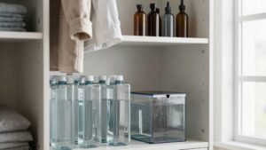 emergency water storage in small space